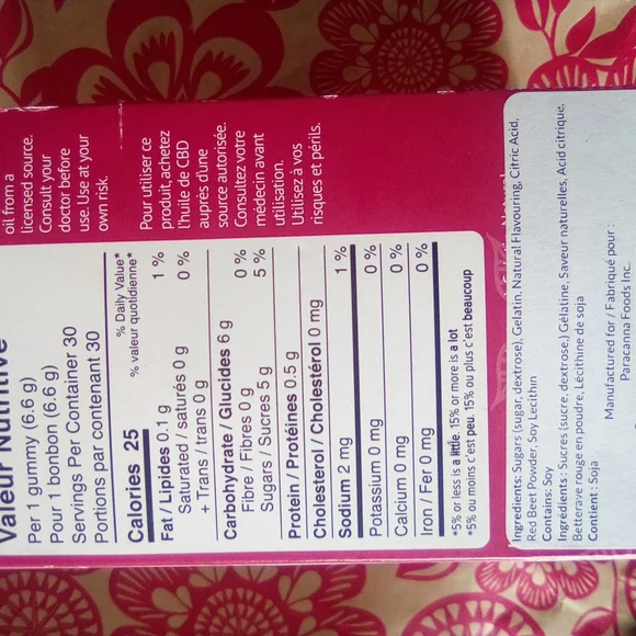 Zena Raspberry Body Oil - Pink and White - Picture 2 of 3